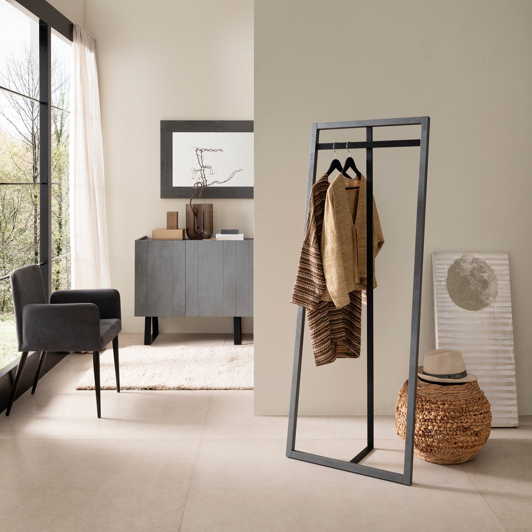 Cemento Scuro / 160 x 60 x 30