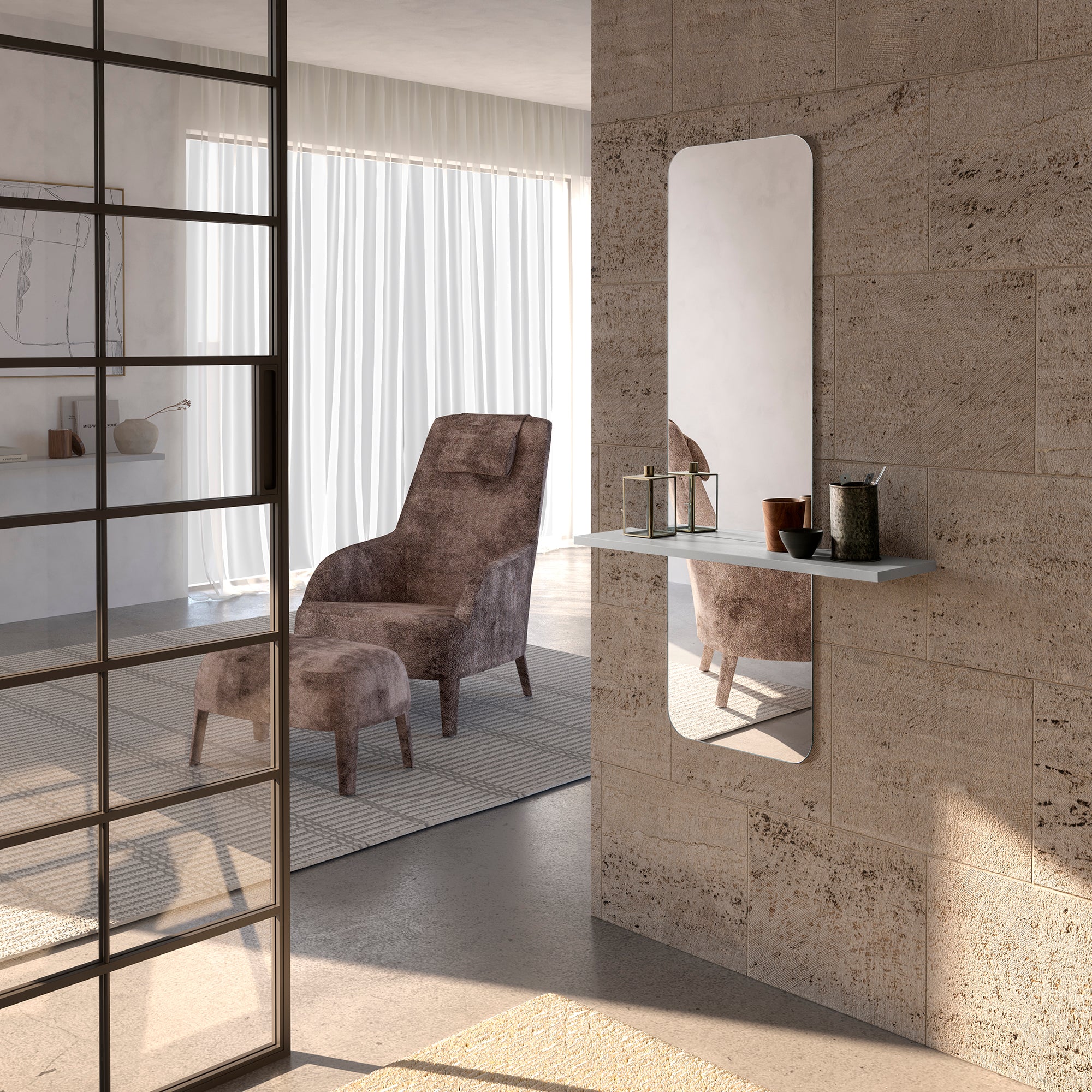 Grigio Chiaro / 130 x 80 x 19