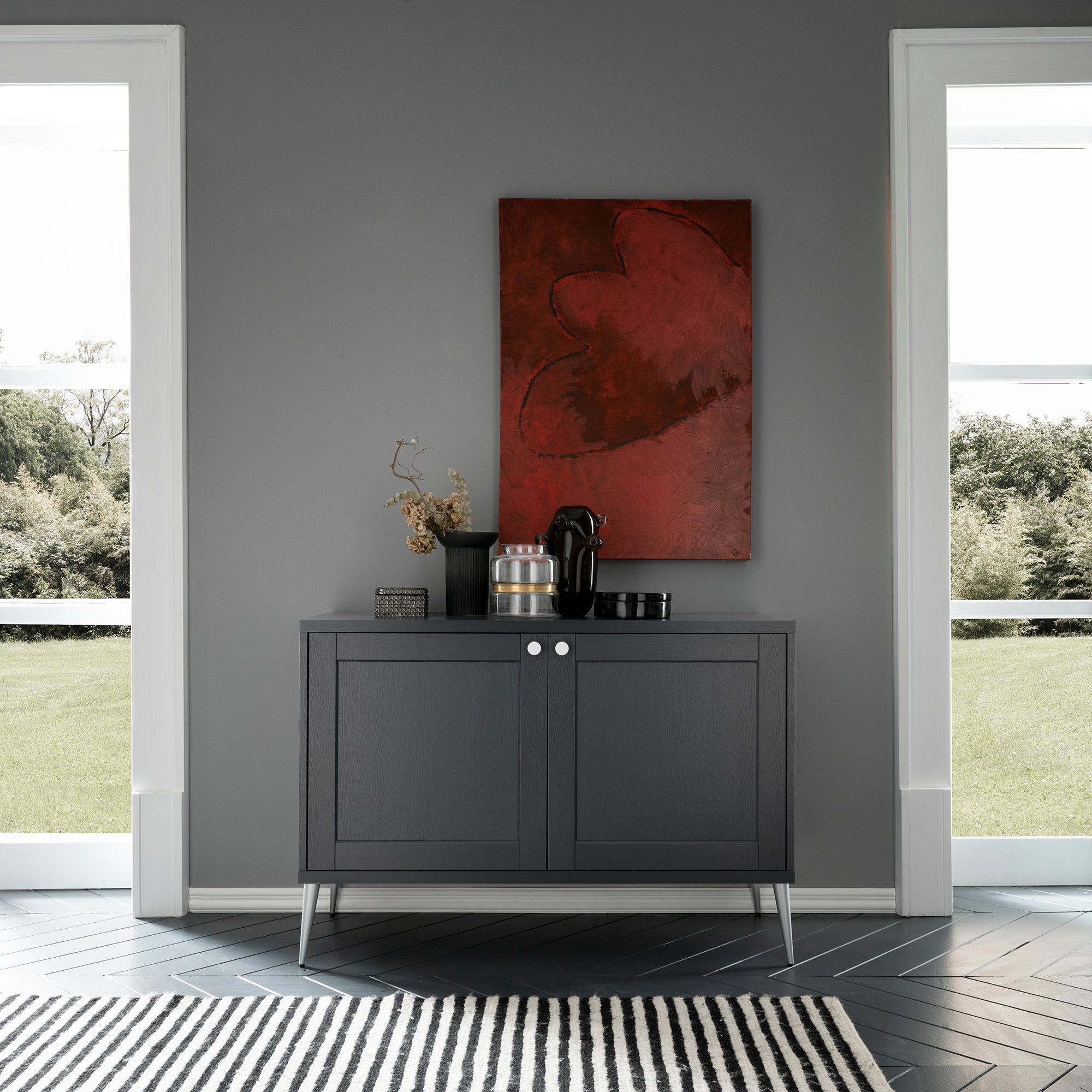Nuit bleue / 120 x 84 x 45