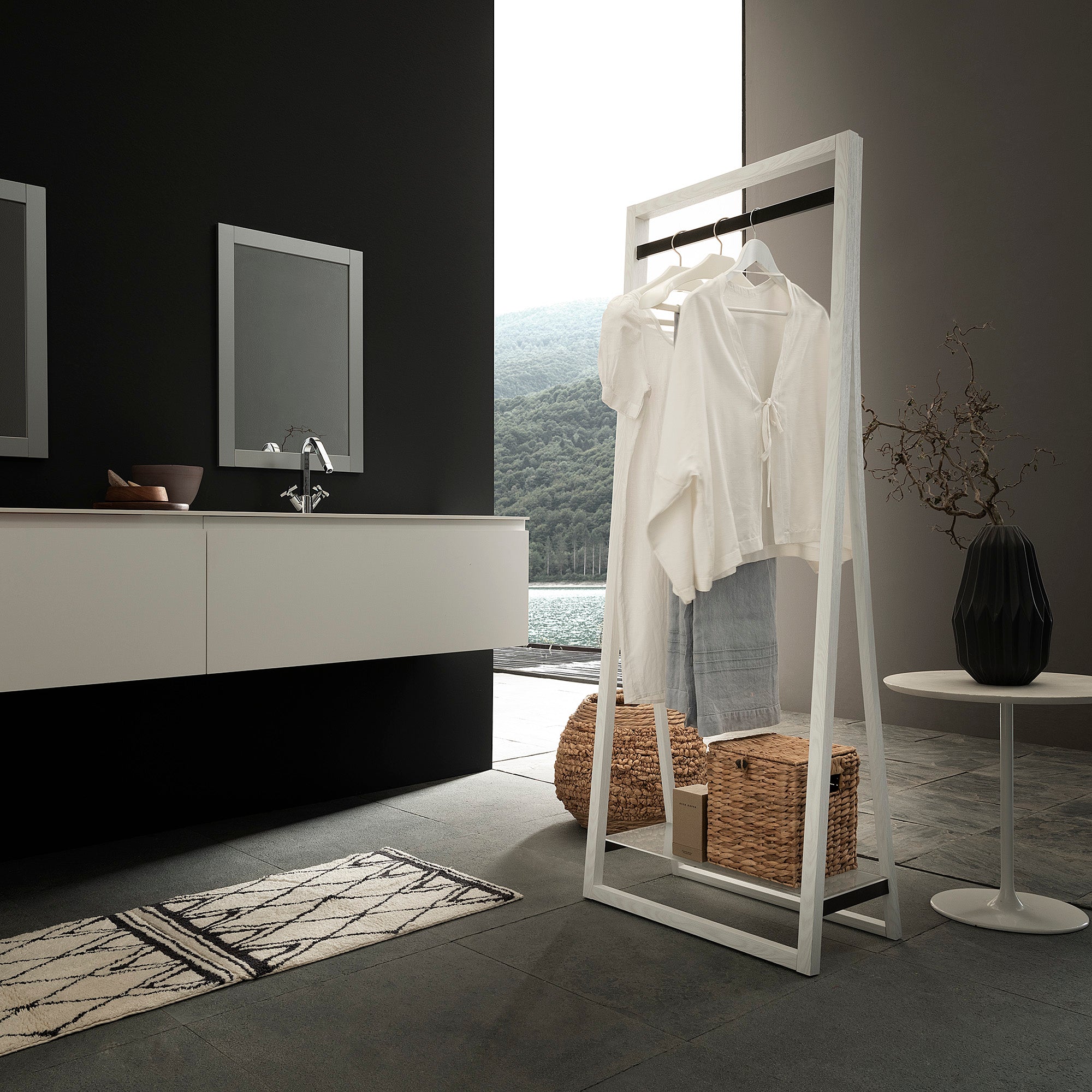 Bianco Frassinato / 160 x 60 x 30