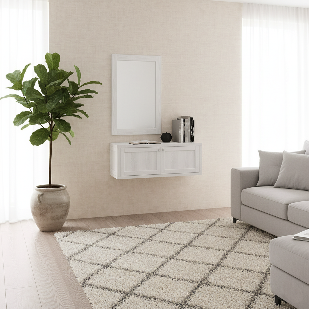 Bianco Frassinato / 90 x 60