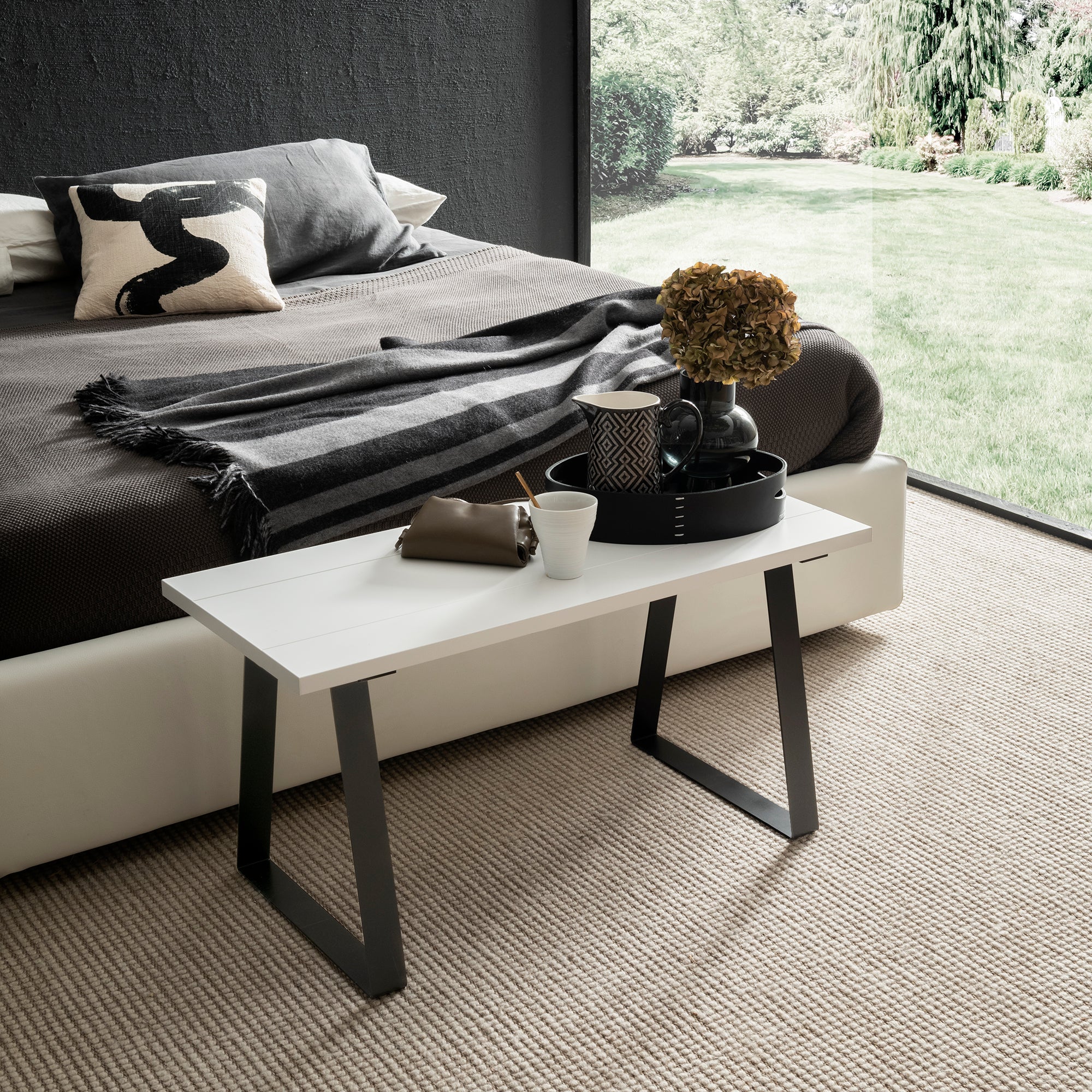 Blanc mat / 90 x 40 x 42