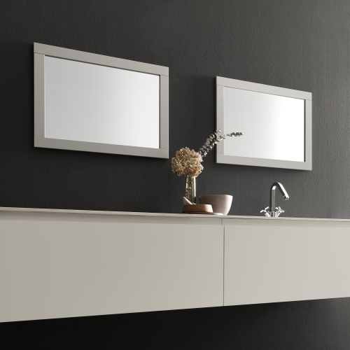 Wall Mirror Smart, 70 x 50, Silver