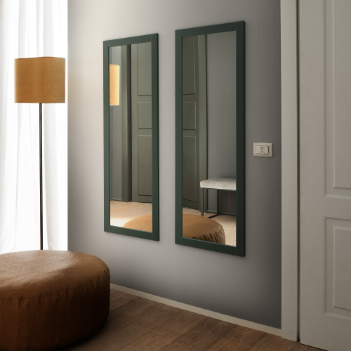 Wall Mirror Smart, 140 x 50, Green