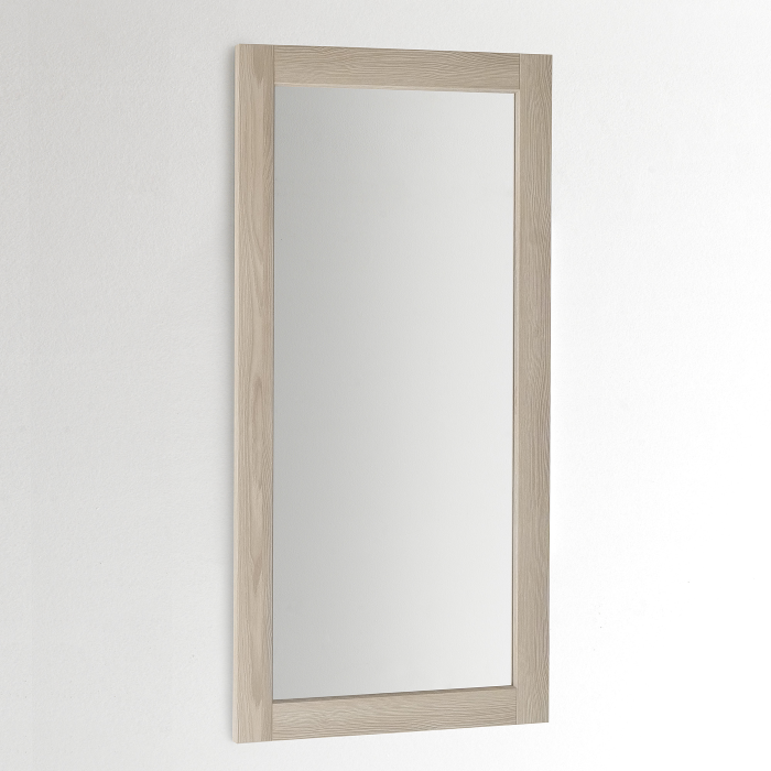 Wall Mirror Modern, 120 x 60, Ash Cream