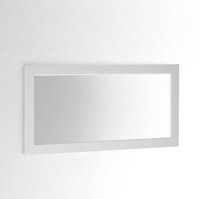 Specchiera da Parete Modern, 120 x 60, Grigio Chiaro