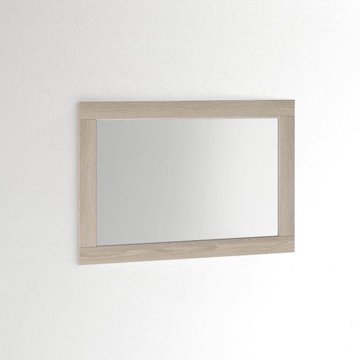 Wall Mirror Modern, 90 x 60, Ash Cream