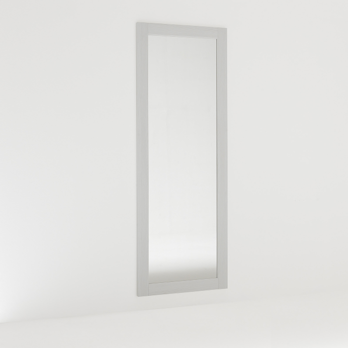 Specchiera da Terra Modern, 160 x 60, Bianco Frassinato