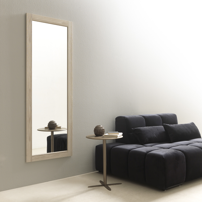 Espejo de suelo Modern, 160 x 60, Fresno Crema