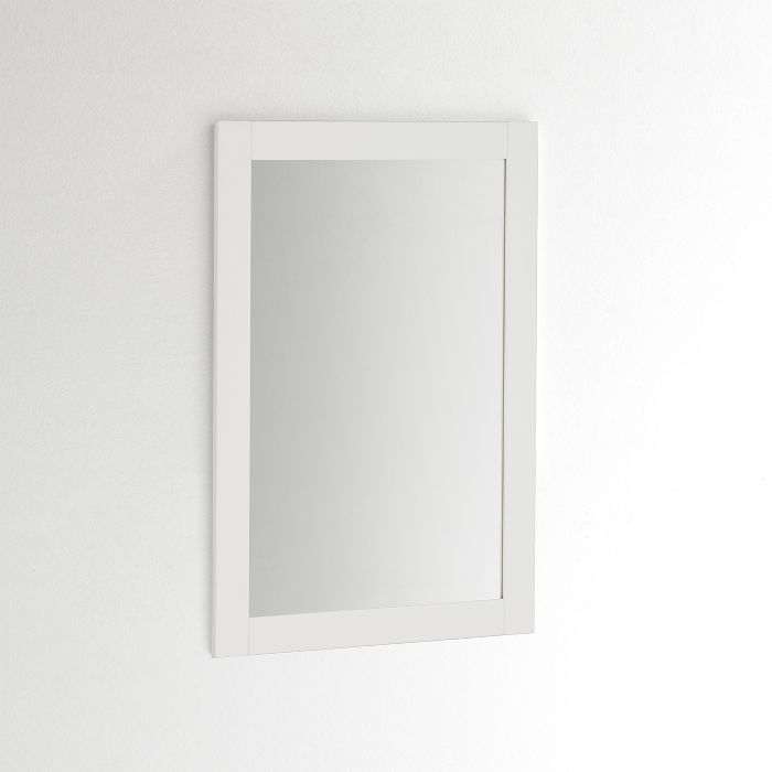 Miroir mural Smart, 70 x 50, Blanc