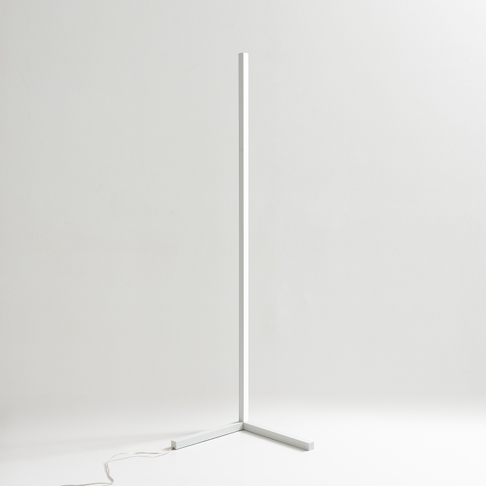Lampadaire Modern, 160 x 40, Frêne Blanc