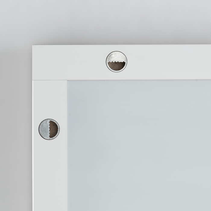Wall Mirror Smart, 140 x 50, White