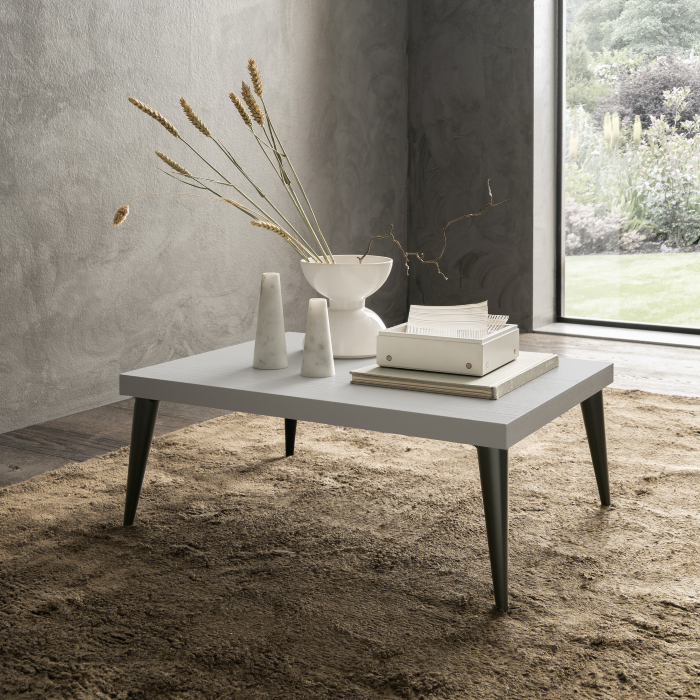 Coffee table Modern, 60 x 45 x 23, Light Grey