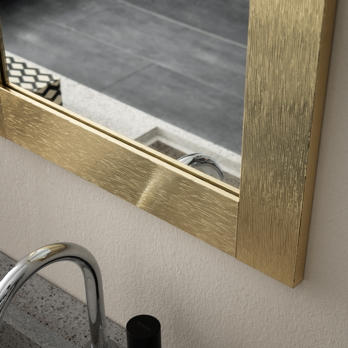 Wall Mirror Luxury, 76 x 56, Gold