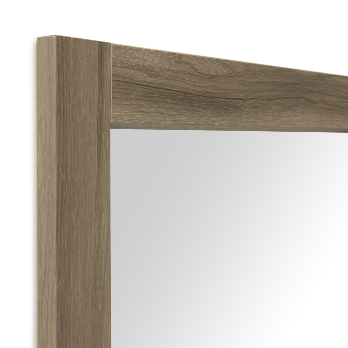 Bodenspiegel Modern, 160 x 60, Rustikale Esche