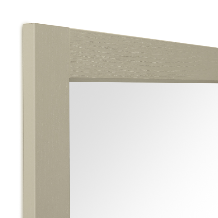 Wall Mirror Modern, 60 x 60, Dove Grey