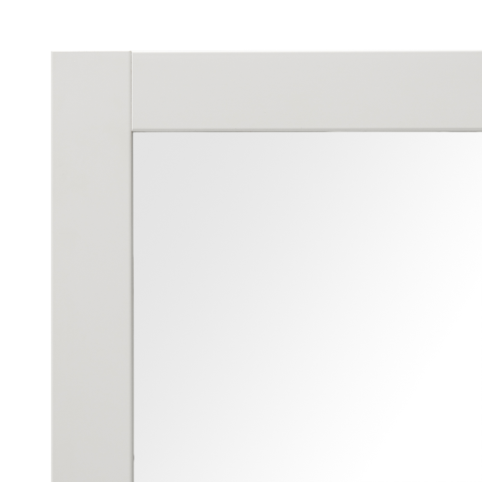 Wall Mirror Smart, 140 x 50, White