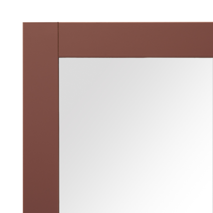 Wall Mirror Smart, 140 x 50, Red
