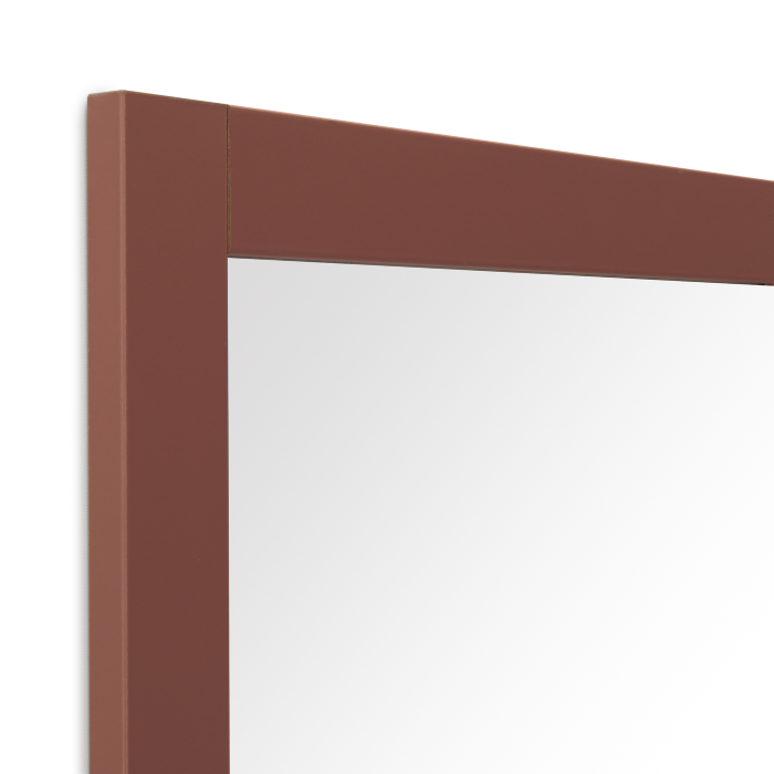 Wall Mirror Smart, 140 x 50, Red